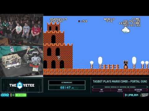 TAS Block at AGDQ 2019 - TASBot