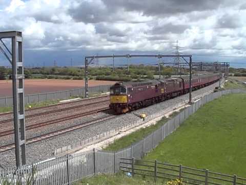 33029 & 33207 Southall - Carnforth at Lichfield 23.05.2013