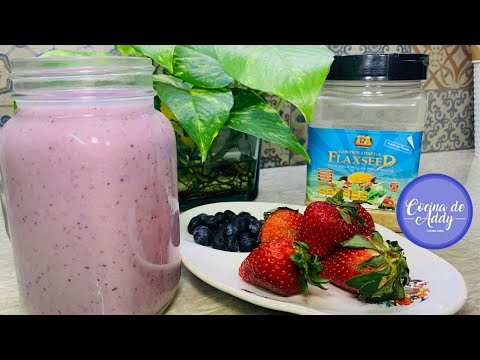 Receta De Un Delicioso Batido Para Nivelar Tus Estrógenoso En La Menopausia