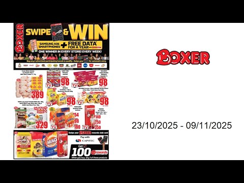 Boxer specials - GP October - 23/10/2025 - 09/11/2025
