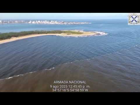 Segunda fuga de hidrocarburos en costas de Maldonado; Ancap investiga las causas porque...