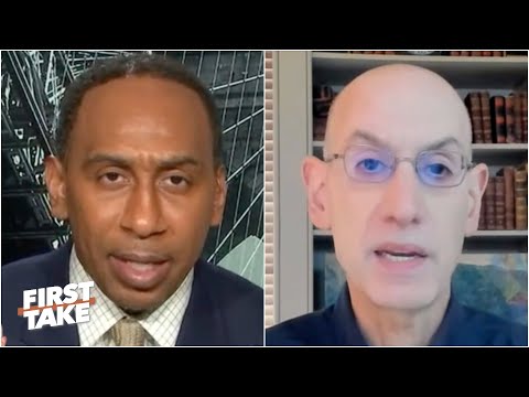亞當-西爾弗談NBA本賽季處理COVID-19問題的計劃｜First Take（第一時間）。 (Adam Silver on the NBA's plans to handle COVID-19 concerns this season | First Take)