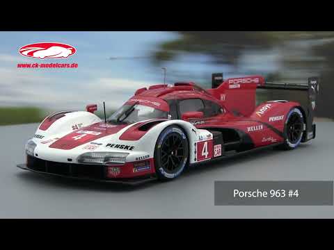 Ixo 1:18 Porsche 963 #4 24h LeMans 2024 Porsche Penske Motorsport