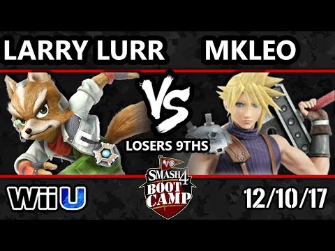 S4BC Smash 4 - MSF | Larry Lurr (Fox) vs FOX MVG | MKLeo (Cloud) - WiiU L9