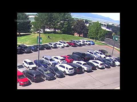 Kirk assassination: New footage shows suspect climbing down off roof after Charlie Kirk shooting