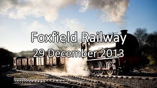 preview picture of video 'Foxfield Railway - 'Austerity' 0-6-0ST 'Wimblebury' at Dilhorne Colliery - 29 December 2013'