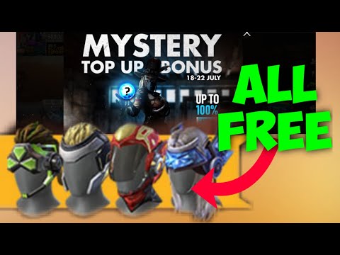 All element mask free or new mystery top up bonus #freefire