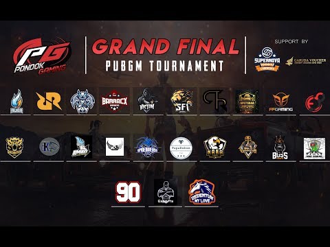 🔴[LIVE] GRAND FINAL PONDOK GAMING PUBGM TOURNAMENT