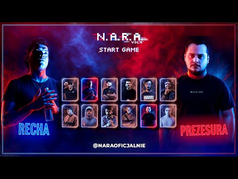 RECHA VS PREZESURA | RAP BATTLE | NARA START GAME
