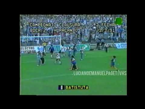 Boca 2 #Huracán 0 | Clausura 1991 | Fecha 2