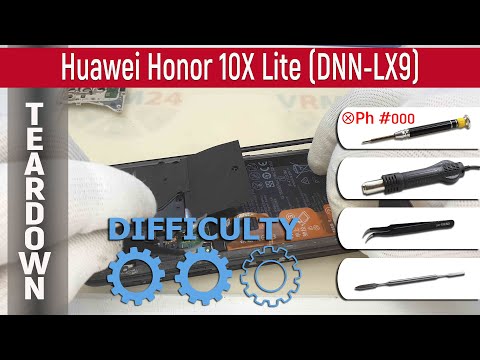 Huawei Honor 10X Lite DNN-LX9 📱 Teardown Take apart Tutorial