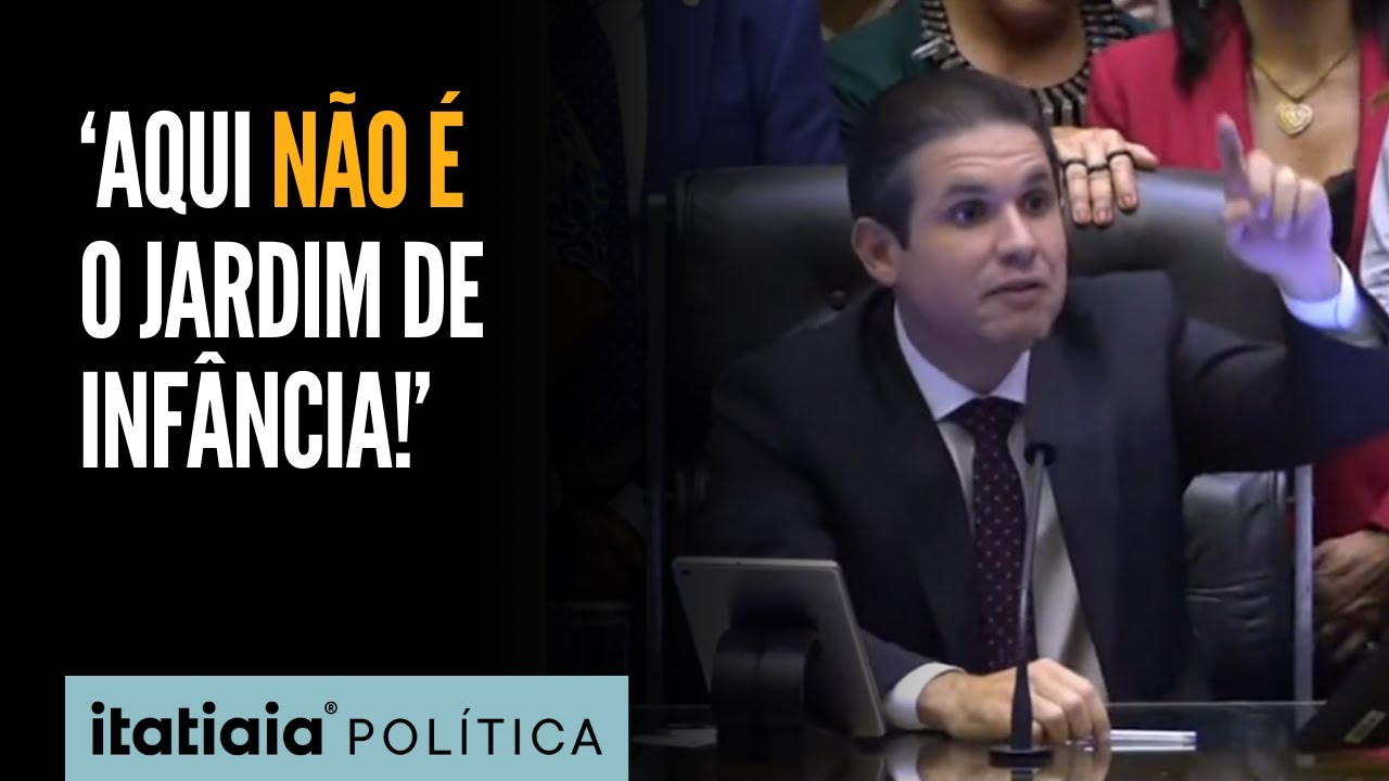PRESIDENTE DA CÂMARA, HUGO MOTTA, DÁ BRONCA EM COLEGAS APÓS SESSÃO INTERROMPIDA POR DISCUSSÃO