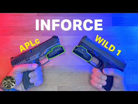 INFORCE WILD 1 GUN MOUNTED LIGHT #IN71000