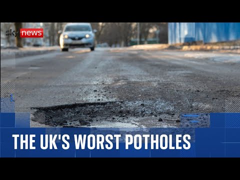 New traffic light system flags up UK's worst potholes
