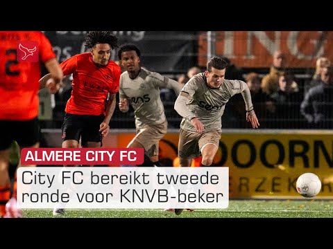 Almere City met moeite langs Sparta Nijkerk in bekertoernooi | Omroep Flevoland