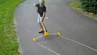 Chalk City Road Maker in action