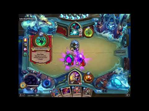 Hearthstone Knights of the Frozen Throne#3 Lady  Deathwhisper tutorial