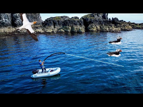 5 MEILEN aufs Meer hinaus | SIB-Angeln in einem Naturschutzgebiet (es lohnt sich)