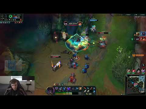 100T CLOSER HOW TO GANK AS A JUNGLE ZED