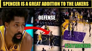 Spencer Dinwiddie's IMPACT for the Lakers! He's a great PLAYMAKER and can play DEFENSE!