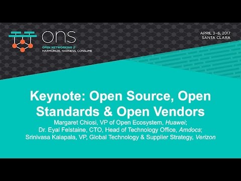 Keynote: Open Source, Open Standards & Open Vendors - Dr. Eyal Felstaine, Amdocs