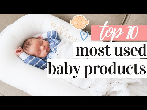 NEWBORN ESSENTIALS 2020 | OUR TOP 10 MOST USED BABY PRODUCTS FOR A 1 MONTH OLD