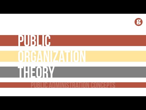 The Study of Public Administration