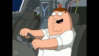 Time Travel in Family Guy - Peter builds his own DeLorean time machine