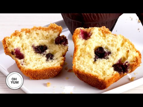How to Make LOADED Blueberry Streusel Muffins