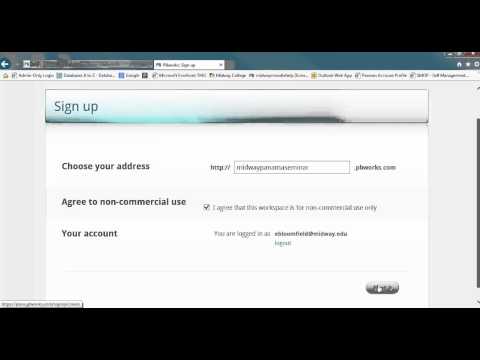 create a wiki on pbworks