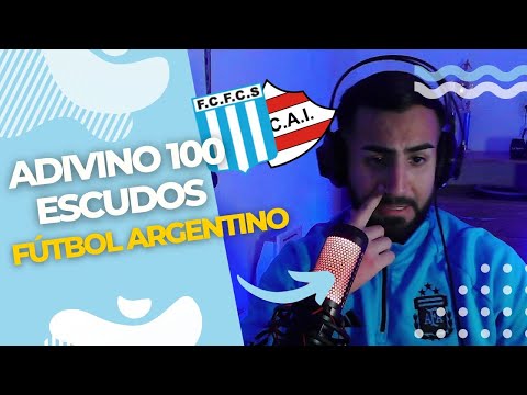 Adivino 97/100 escudos de fútbol argentino en 7 minutos