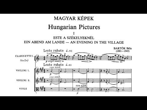 Béla Bartók - Hungarian Pictures (1931)