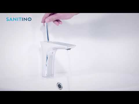 Hansgrohe PuraVida - Wastafelkraan met afvoergarnituur Push-Open, chroom 15070000