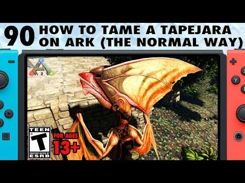 90: How to Tame a Tapejara on Ark (The Normal Way) - The Ark Switch Survival Guide