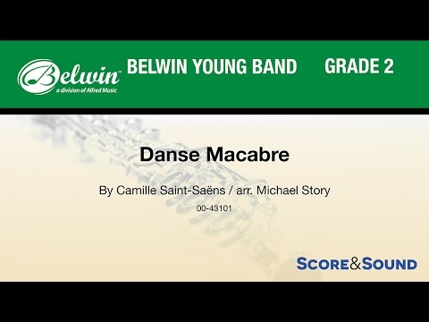 Danse Macabre, arr. Michael Story - Score & Sound