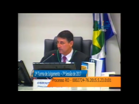 Sessão da 2ª Turma - 7ª Sessão Odinária  05 de abril de 2017