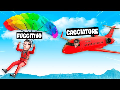4 CACCIATORI contro 1 FUGGITIVO su GTA 5!