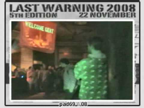 SKY FIRE SOUNDSYSTEM ft saimn-i - Never Give Up The Fight pt1 @ LAST WARNING 5th gent 22-11-08