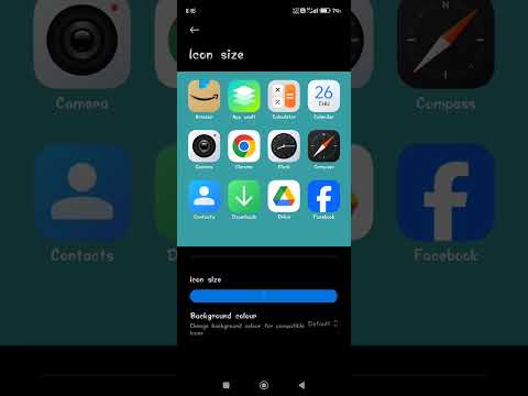 Redmi 12 5g App size kaise badaye