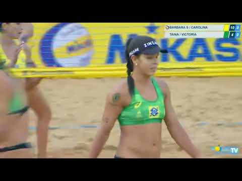Barbara Seixas & Carol x Taina & Vitória TOP 8 VÔLEI DE PRAIA VILA VELHA