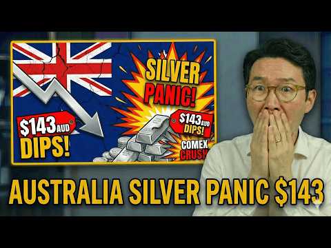 AUSTRALIA SILVER PANIC: $143 AUD DIPS – Perth Mint HALTS Sales, COMEX Crush Coming!