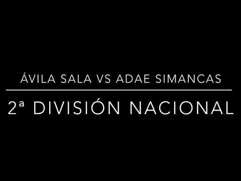 Goles partido ADAE Simancas vs AvilaSala