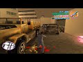 GTA Vice City Epic 6 Stars Wanted Level Shootout Tank Rampage Escape