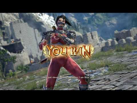 Soulcalibur VI - Taki Vs Amy - Very hard time - Japanese Language