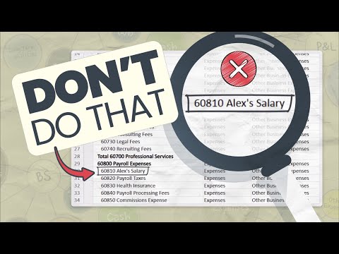 5 Simple Tips to structure your Chart of Accounts