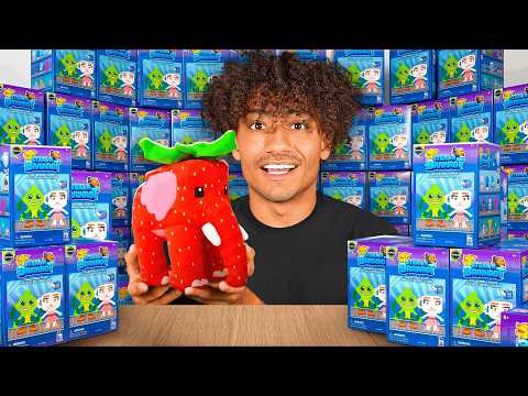 Opening 100 LUCKY BLOCKS In Real Life!