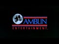 Amblin Entertainment Universal Pictures MPAA PG Rating Screen 1994