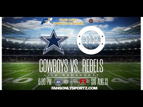 ECFL Football: RI Cowboys vs. Hartford Rebels