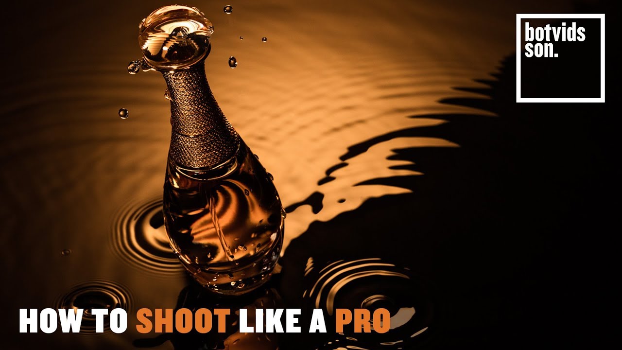 Advertising photography tutorial how to shoot a perfume bottle like a professional