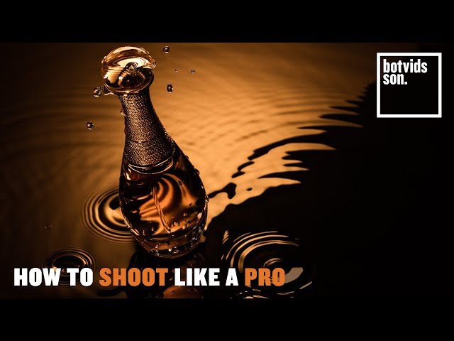 Advertising photography tutorial how to shoot a perfume bottle like a professional